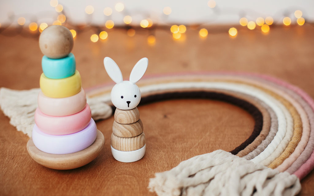 Jouets Montessori pour tout-petits 1 an cadeau de bébé -  France