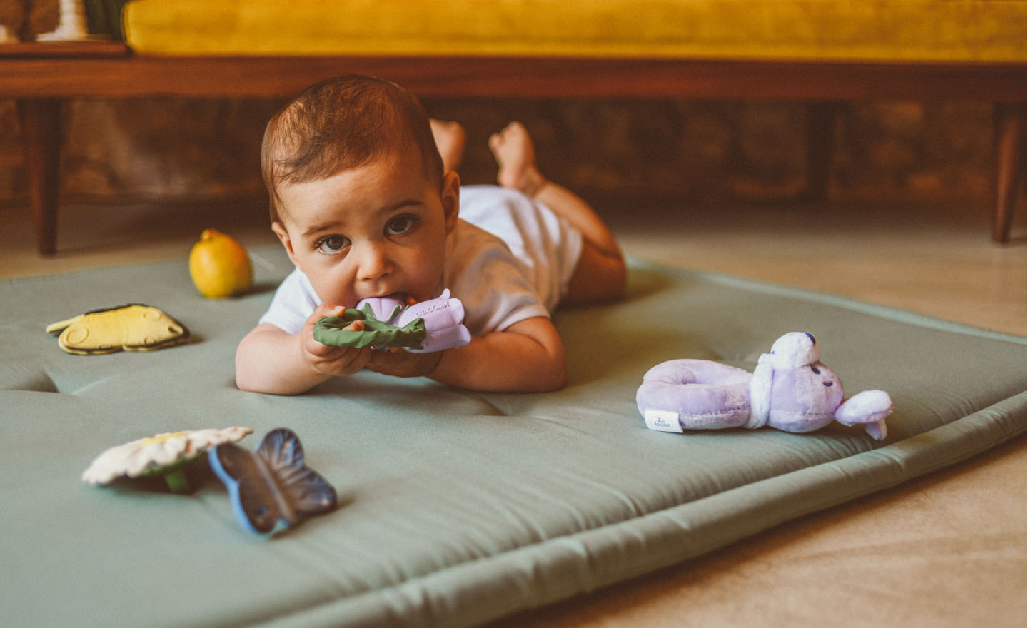 Tapis d'éveil bébé, à quel âge l'utiliser ? 