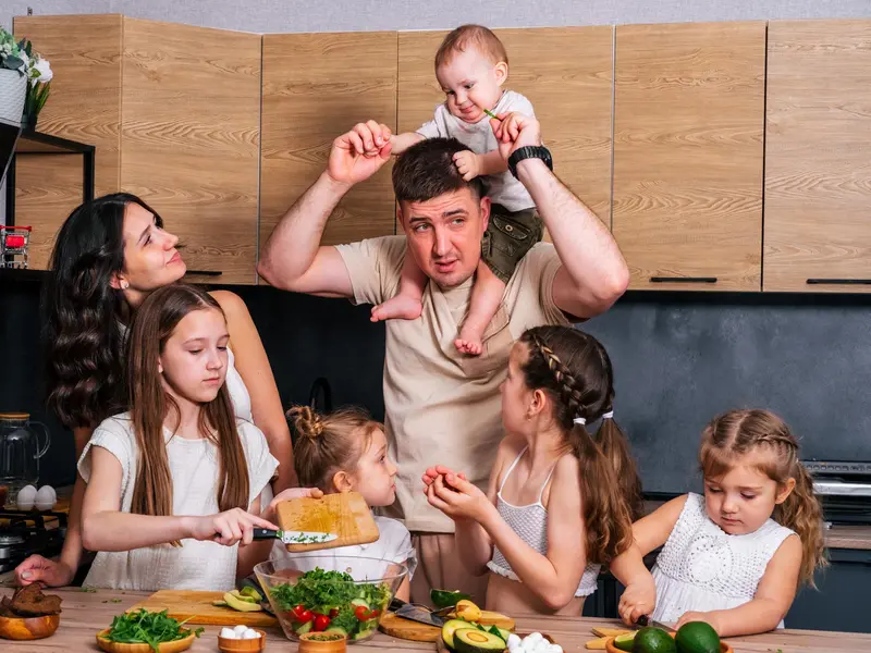 s'organiser avec une famille nombreuse