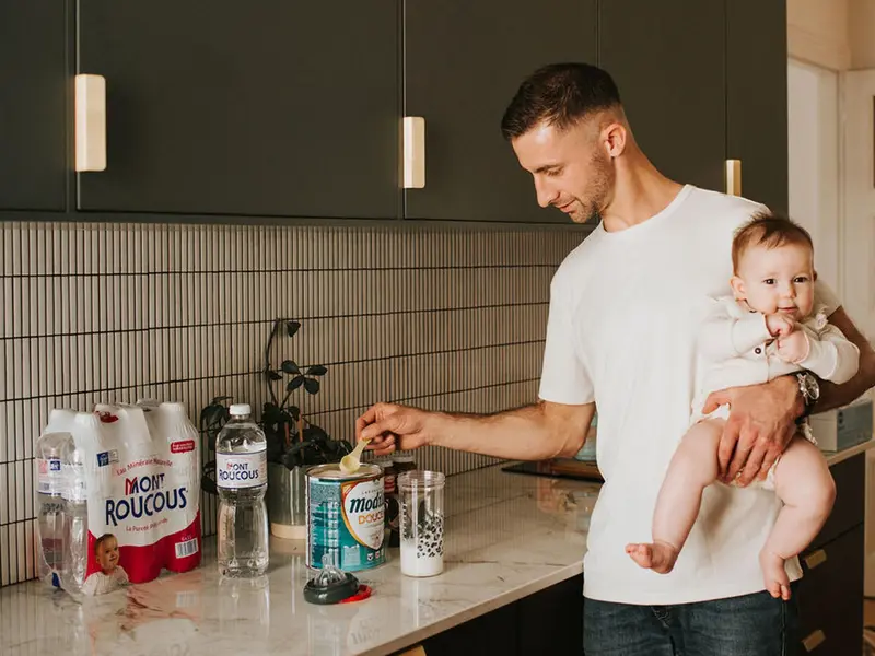 choisir lait infantile de bébé