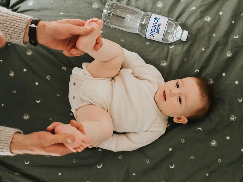 massage de bébé