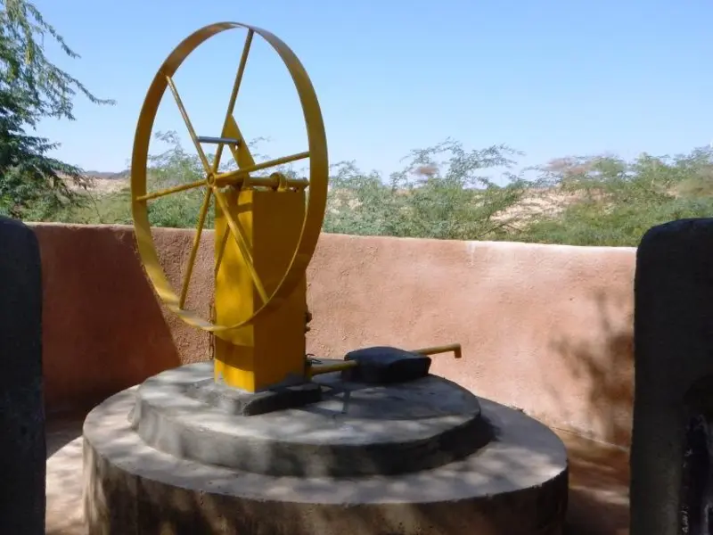 Le puits financé par Mont Roucous