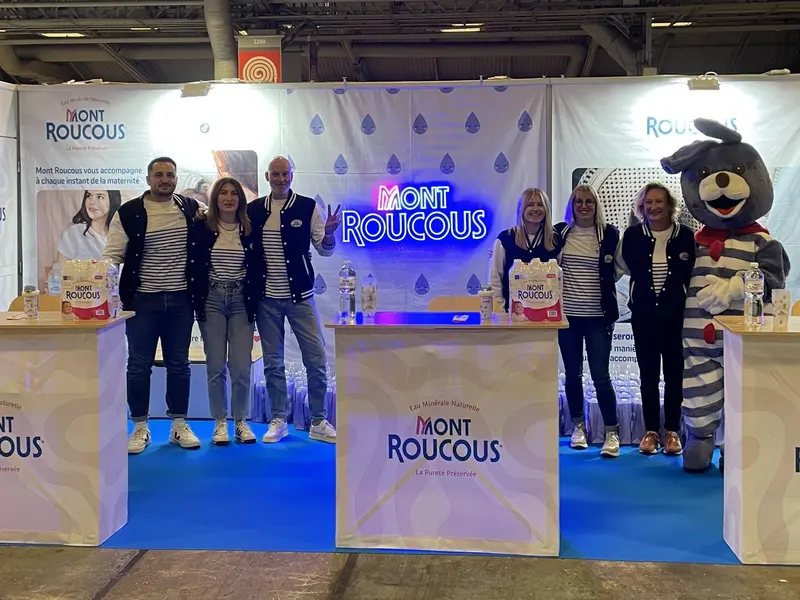 stand Mont Roucous au salon baby