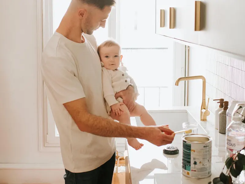 sevrer bébé de l'allaitement