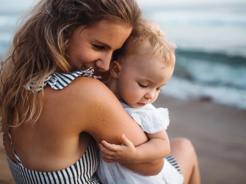 Emmener bébé à la plage