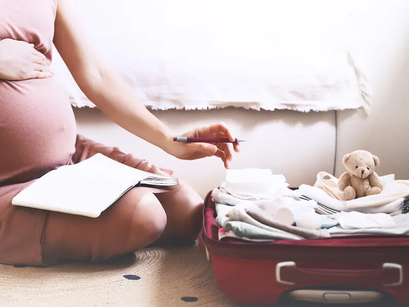 Bien préparer sa valise maternité