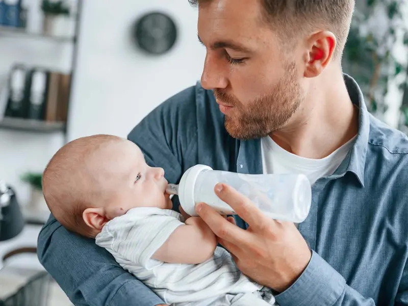 bébé refuse biberon