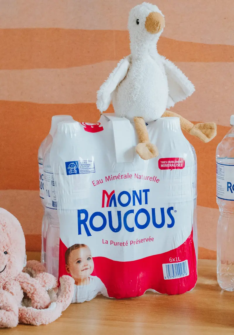 Format 6x1L eau minérale Mont Roucous