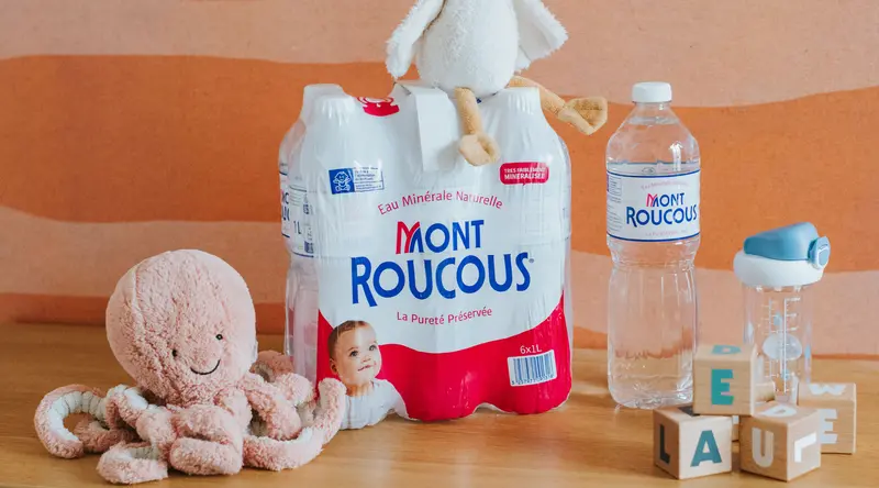 Format 6x1L eau minérale Mont Roucous
