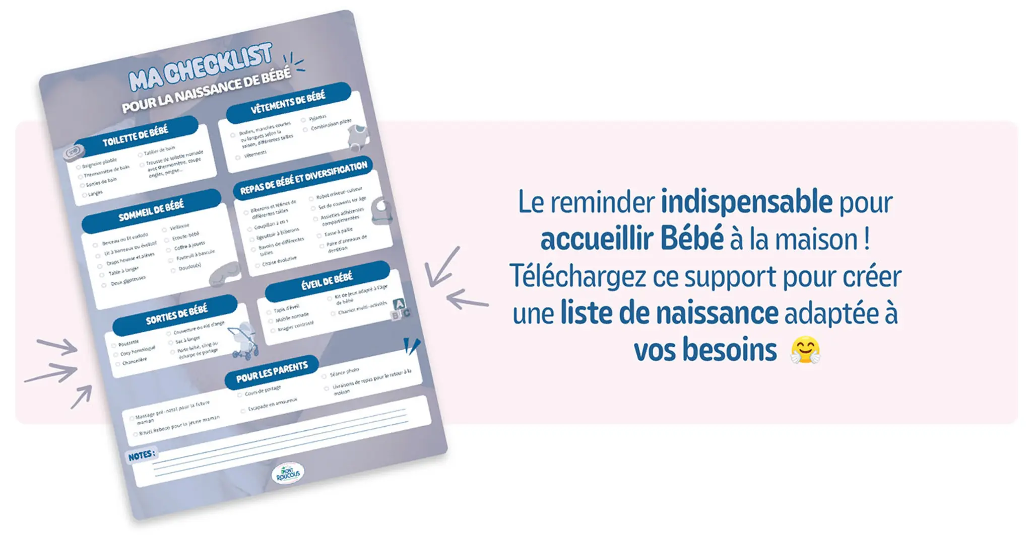 La liste de naissance