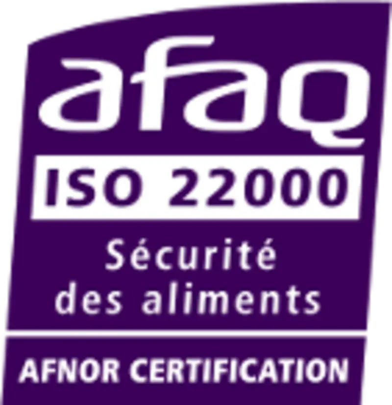 Certification AFNOR ISO 22000